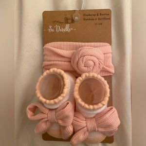 So Dorable Headband and Bootie Sets